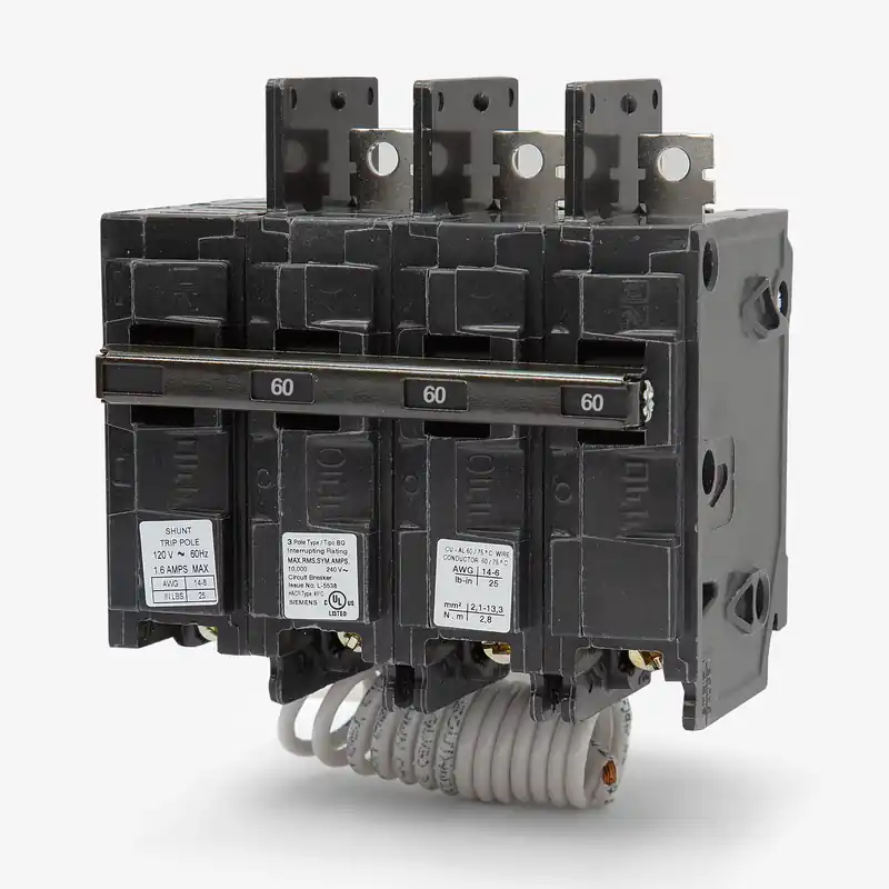Buy Direct Siemens BQ3B06000S01 - 60A 3 Pole Molded Case Circuit Breaker