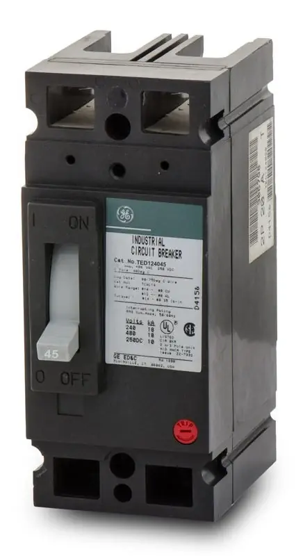 Reduced Price ABB / General Electric TED124045 - 45A 2 Pole Molded Case Circuit Breaker