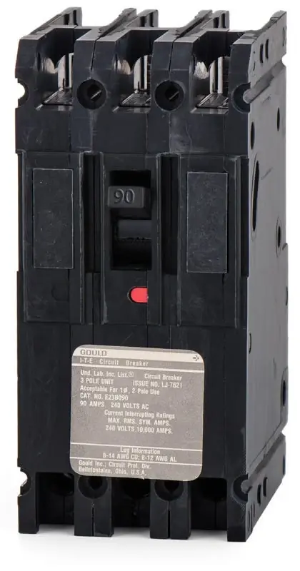 Siemens E23B090 - 90A 3 Pole Molded Case Circuit Breaker Fast Shipping
