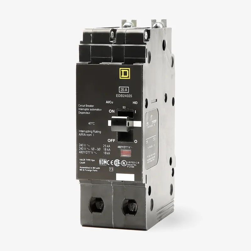 Square D EDB24025 - 25A 2 Pole Miniature Circuit Breaker Instant Buy