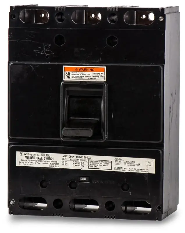 Eaton / Westinghouse LC3600WK - 600A 3 Pole Molded Case Switch Buy Direct