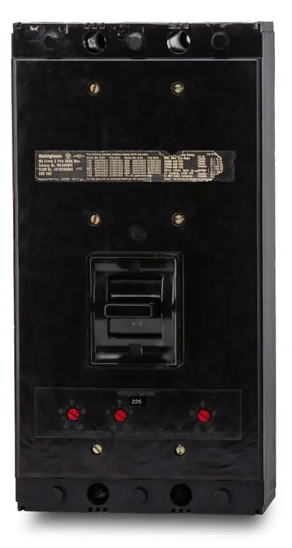 Holiday Sale Eaton / Westinghouse MA3225S-R - 225A 3 Pole Molded Case Circuit Breaker