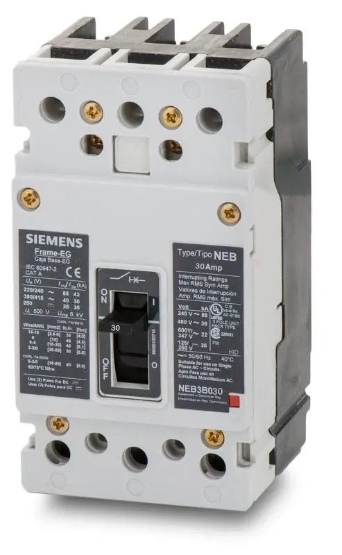 Siemens NEB3B025B - 25A 3 Pole Molded Case Circuit Breaker Genuine