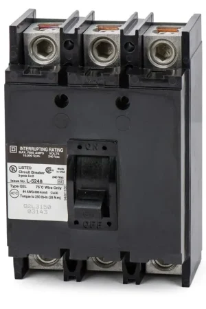 Trusted Brand Square D Q2L32150 - 150A 3 Pole Molded Case Circuit Breaker