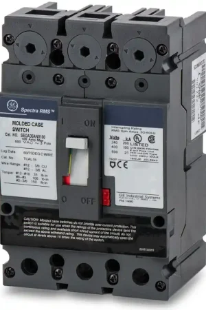 Top Pick ABB / General Electric SEDA36AN0100 - 100A 3 Pole Molded Case Switch