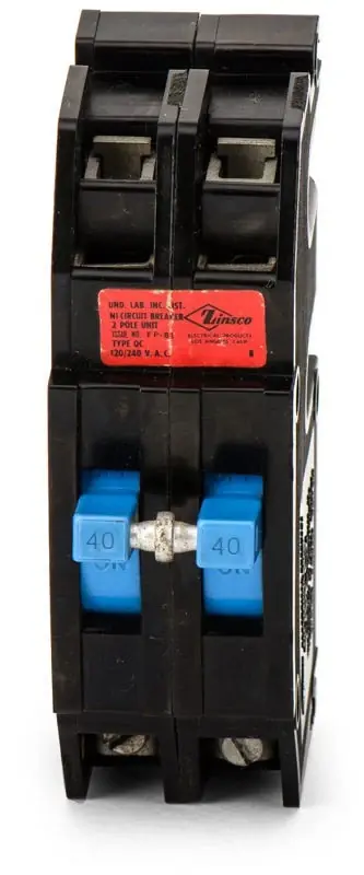 Exclusive Offer Zinsco QC40 - 40A 2 Pole Molded Case Circuit Breaker