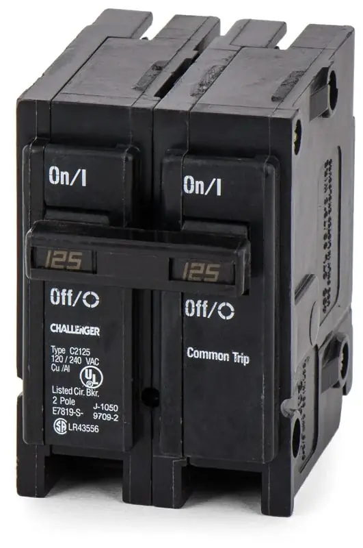 Eaton / Challenger C2125 - 125A 2 Pole Miniature Circuit Breaker Best Seller