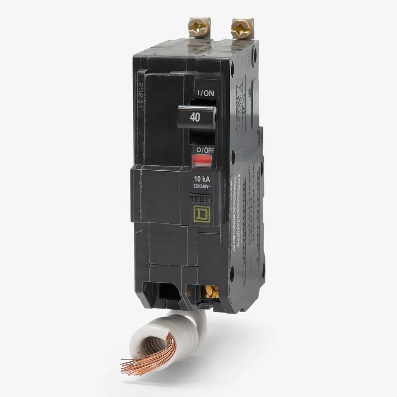 Next Day Delivery Square D QOB240EPD - 40A GFEP Miniature Circuit Breaker