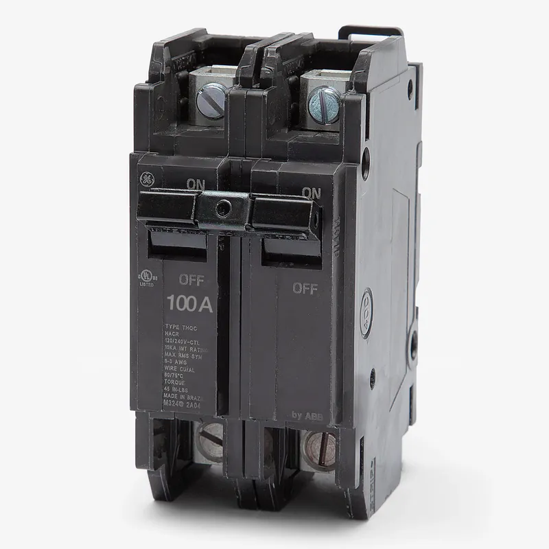 ABB / General Electric THQC21100WL - 100A 2 Pole Molded Case Circuit Breaker Premium