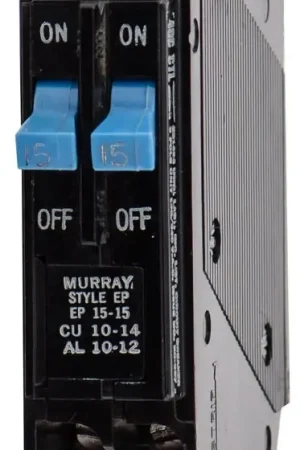 Siemens / Murray EP1515 - 15/15A Tandem Miniature Circuit Breaker Must Have