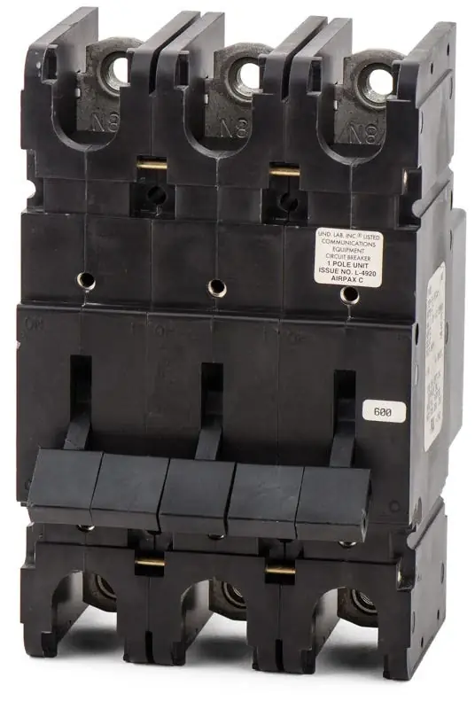 Airpax JTEP-3-1REC4-30751-7 - 750A 3 Pole Molded Case Circuit Breaker Authentic
