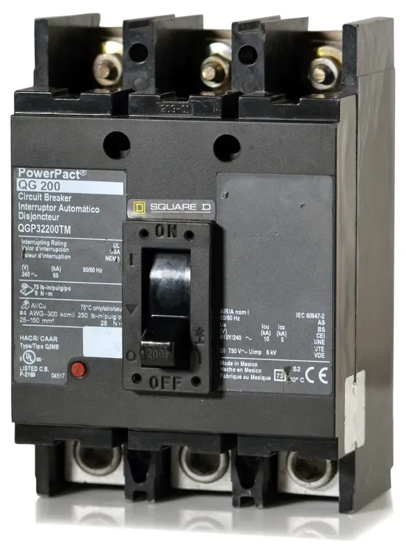 Special Offer Square D QGP32200TM - 200A 3 Pole Molded Case Circuit Breaker