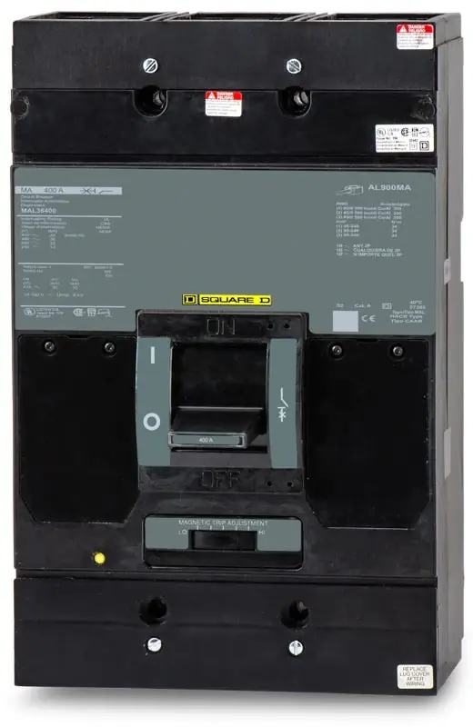 Flash Sale Square D MAL36400 - 400A 3 Pole Molded Case Circuit Breaker