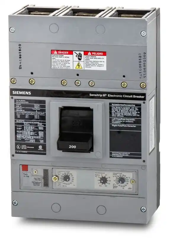 Special Offer Siemens SHJD69200G - 200A 3 Pole Molded Case Circuit Breaker