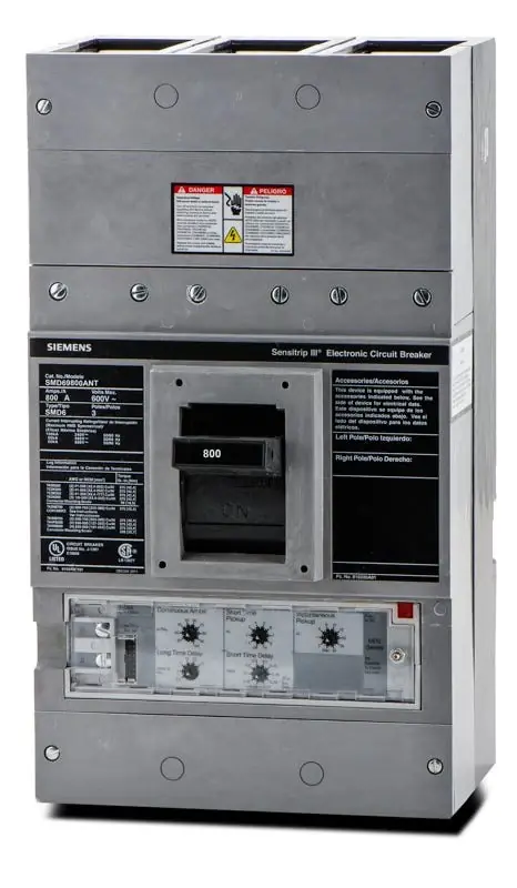 Get Yours Siemens SMD69800ANT - 800A 3 Pole Molded Case Circuit Breaker