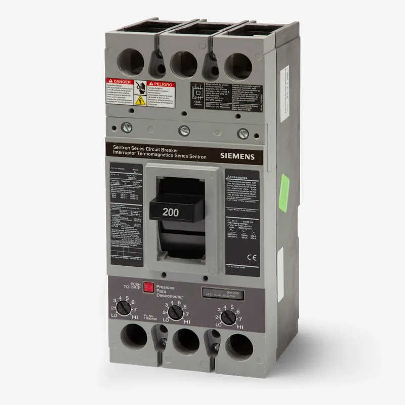 Final Sale Siemens HFXD63B200L - 200A 3 Pole Molded Case Circuit Breaker