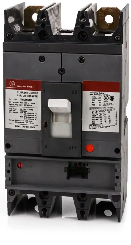 ABB / General Electric SGHA26AT0600 - 600A 2 Pole Molded Case Circuit Breaker Professional Grade