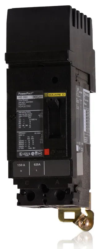 Secure Checkout Square D HDA261502 - 150A 2 Pole Molded Case Circuit Breaker