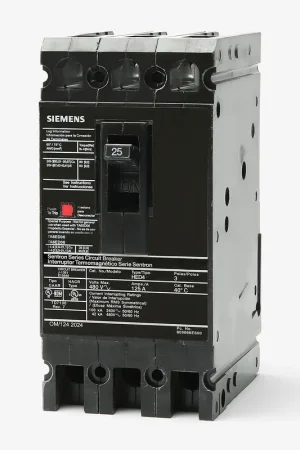 Super Sale Siemens HHED63B025L - 25A 3 Pole Molded Case Circuit Breaker