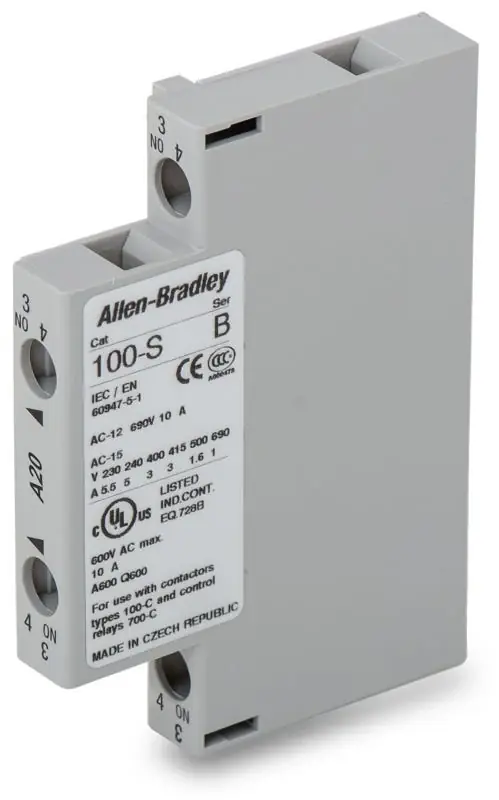 Deal Allen-Bradley 100-SA20 Auxiliary Contact Block