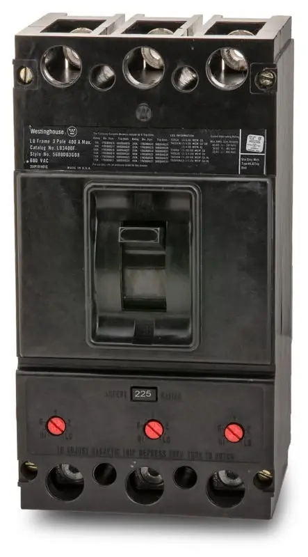 Eaton / Westinghouse LB3225 - 225A 3 Pole Molded Case Circuit Breaker Best Seller