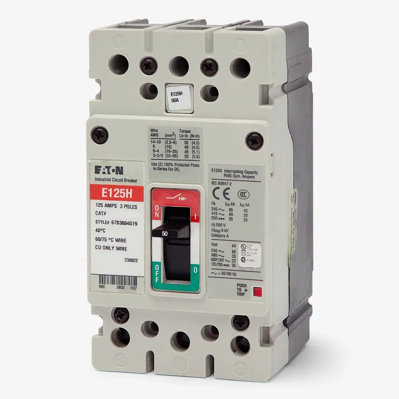 Eaton / Cutler-Hammer EGH3050FFG - 50A 3 Pole Molded Case Circuit Breaker Special Offer