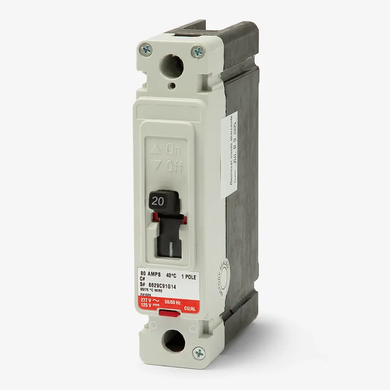 Eaton / Cutler-Hammer FD1020L - 20A 1 Pole Molded Case Circuit Breaker Fresh Stock