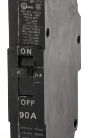 ABB / General Electric TEY190 - 90A 1 Pole Miniature Circuit Breaker Budget
