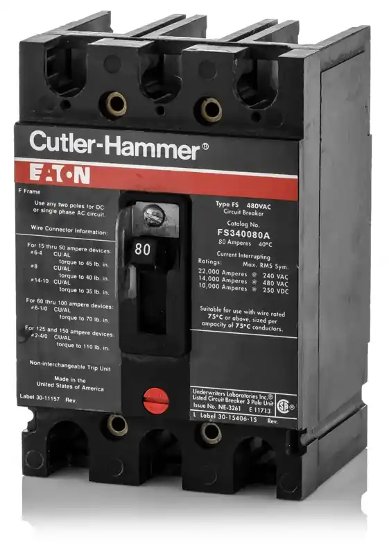 Eaton FS340080A 3 Pole Circuit Breaker Sale