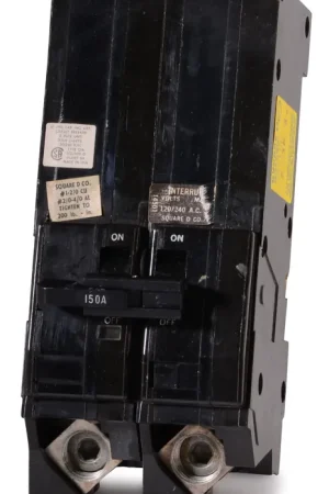 Weekend Sale Square D Q12150 - 150A 2 Pole Molded Case Circuit Breaker