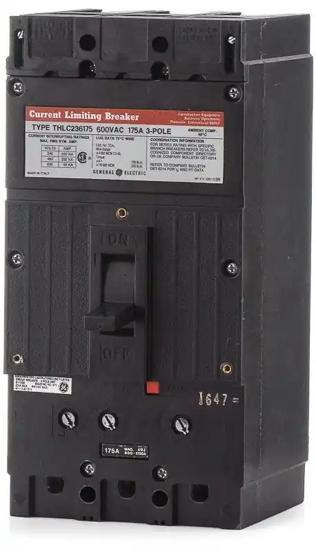 Exclusive Offer ABB / General Electric THLC236175 - 175A 3 Pole Molded Case Circuit Breaker
