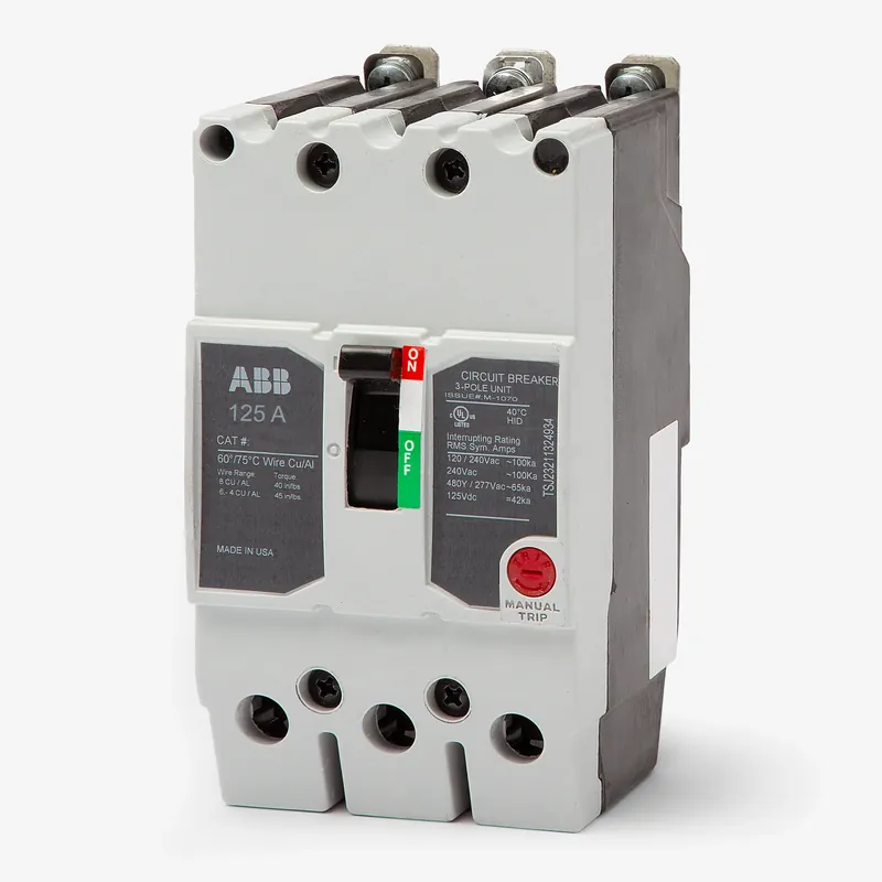 ABB / General Electric TEYL3125B - 125A 3 Pole Molded Case Circuit Breaker Shop Now