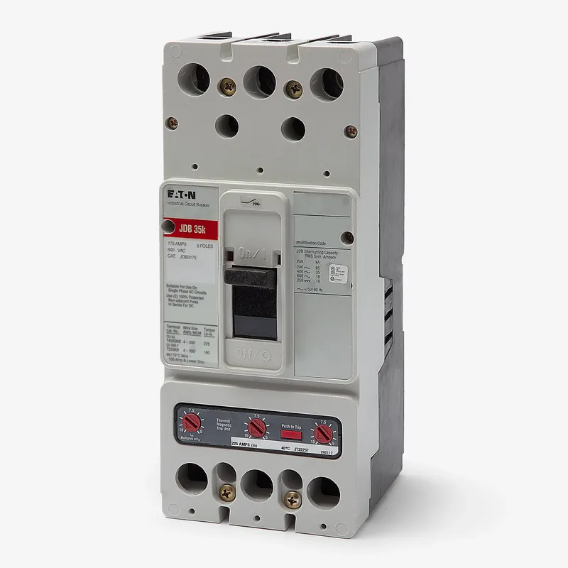 Eaton / Cutler-Hammer JDB3175 - 175A 3 Pole Molded Case Circuit Breaker Genuine