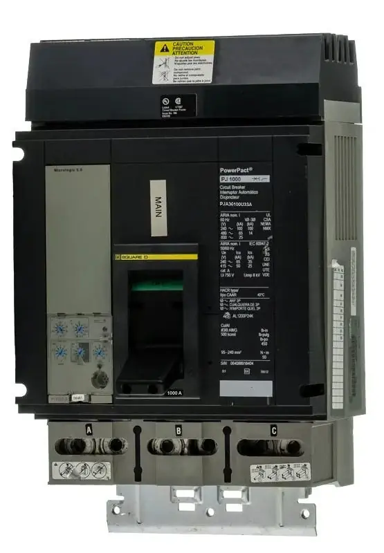 Order Now Schneider Electric / Square D PJA36100U33A - 1000A 3 Pole Molded Case Circuit Breaker