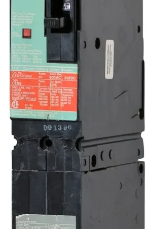 Best Seller Siemens CED62B040 - 40A 2 Pole Molded Case Circuit Breaker