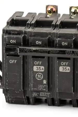 ABB / General Electric THQB32035ST1 - 35A 3 Pole Miniature Circuit Breaker Genuine