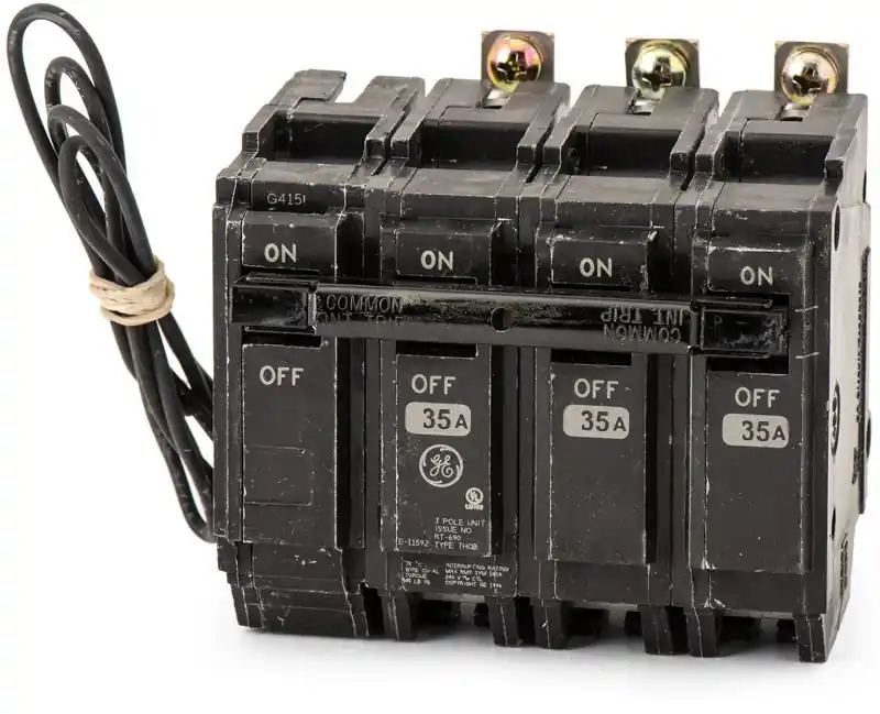 ABB / General Electric THQB32035ST1 - 35A 3 Pole Miniature Circuit Breaker Genuine
