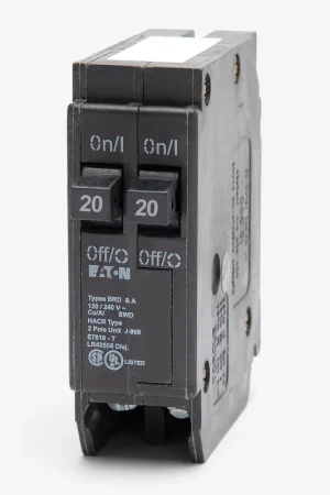 Seasonal Sale Eaton / Cutler-Hammer BD2020 - 20/20A Tandem Miniature Circuit Breaker