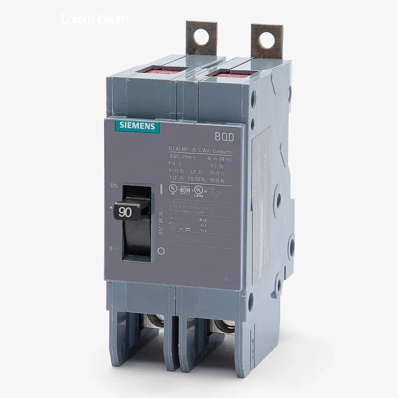 Special Offer Siemens BQD290 - 90A 2 Pole Molded Case Circuit Breaker