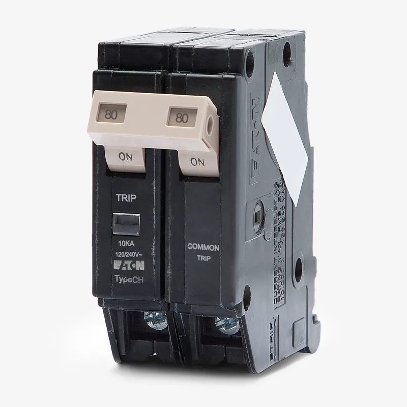 Order Now Eaton / Cutler-Hammer CH280 - 80A 2 Pole Miniature Circuit Breaker