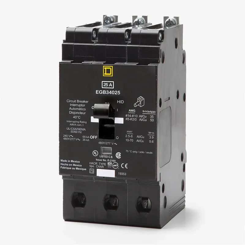 Square D EGB34025 - 25A 3 Pole Miniature Circuit Breaker Markdown