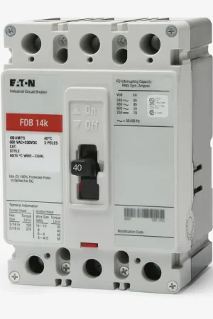Best Seller Eaton / Cutler-Hammer FDB3040 - 40A 3 Pole Molded Case Circuit Breaker