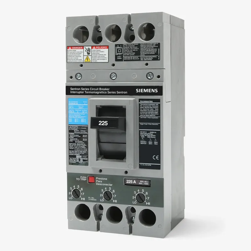 Brand New Siemens HFD63B225 - 225A 3 Pole Molded Case Circuit Breaker
