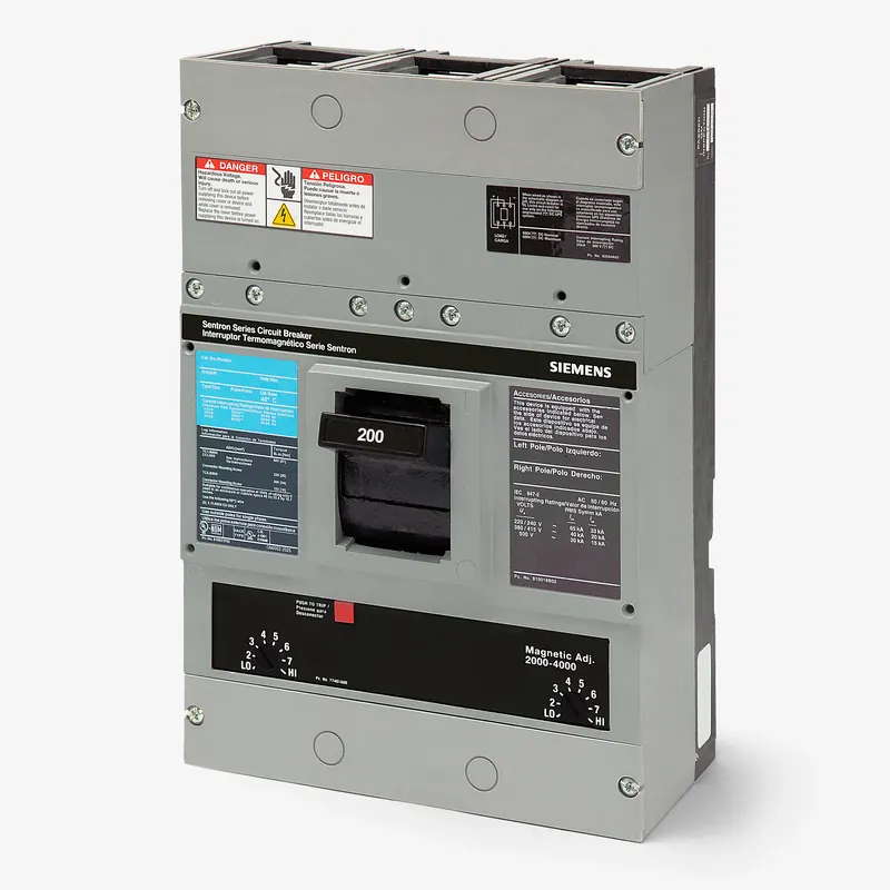 Luxury Siemens JXD22B200 - 200A 2 Pole Molded Case Circuit Breaker