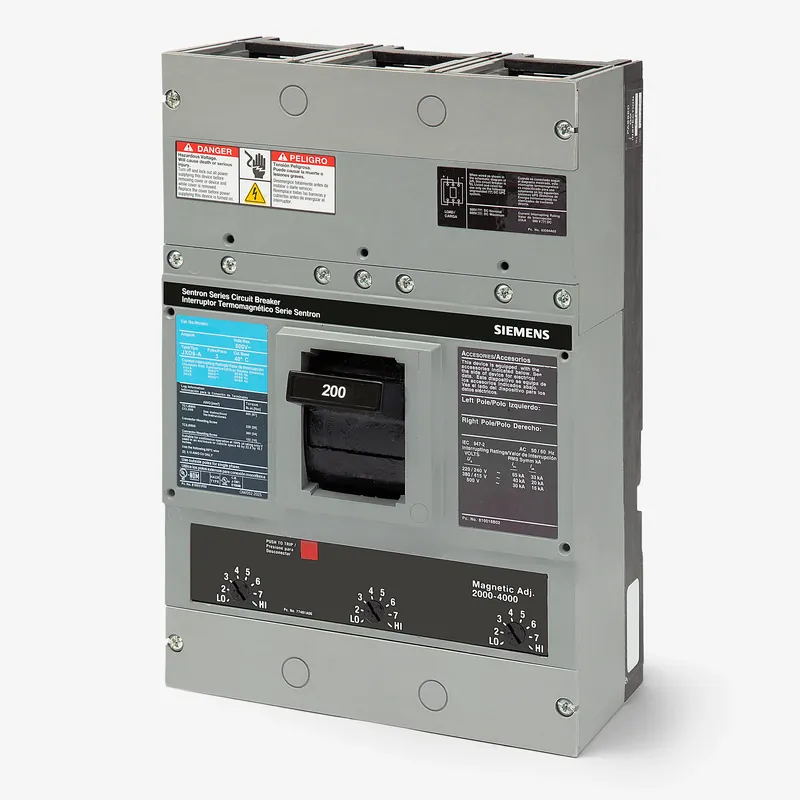 Siemens JXD63B200 - 200A 3 Pole Molded Case Circuit Breaker Secure Checkout