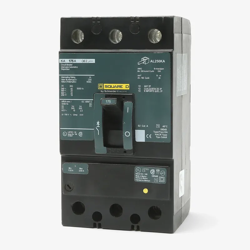 Square D KAL36175 - 175A 3 Pole Molded Case Circuit Breaker Shop Now