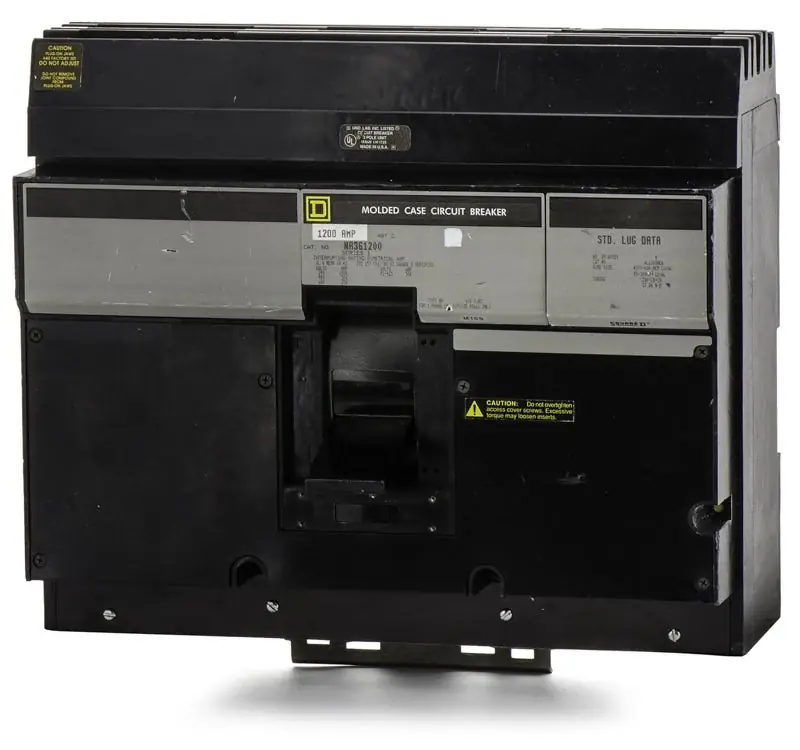 Square D NA361200 - 1200A 3 Pole Molded Case Circuit Breaker Popular