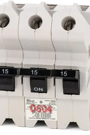 Secure Checkout Federal Pacific NA3P15 - 15A 3 Pole Miniature Circuit Breaker