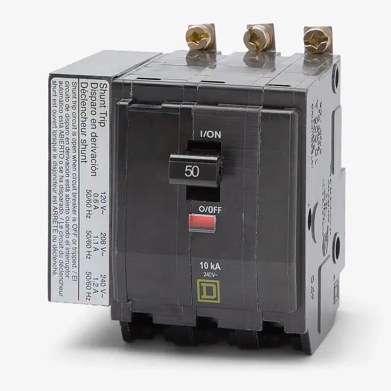 Secure Checkout Square D QOB3501021 3 Pole Circuit Breaker