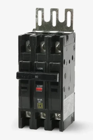 Square D QOU380 - 80A 3 Pole Miniature Circuit Breaker New Release